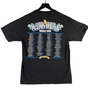 Gabriel Iglesias World Tour Shirt‎ 20 Years Comedy Concert Unisex Medium Fluffy
